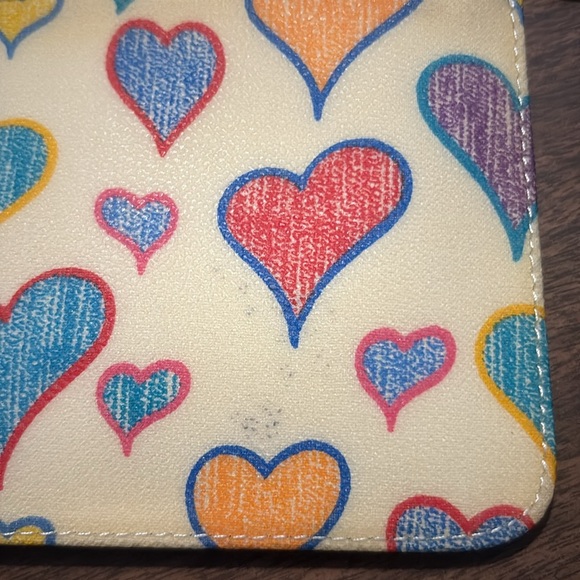 NEW Dooney & Bourke Vintage Rainbow Zipper Multicolor Wristlet NWOT - Picture 6 of 6